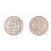 Image 2 : 1854 & 1858 SEATED HALF DIME'S