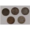Image 1 : (5) 1877-CC SEATED DIMES