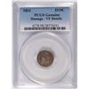 Image 1 : 1831 BUST HALF DIME PCGS VF DETAILS