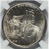 Image 2 : 1925 STONE MOUNTAIN COMMEN HALF DOLLAR NGC MS-65