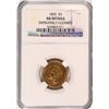 Image 1 : 1855 $3 GOLD NGC AU DETAILS