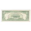 Image 2 : 1963 $5 RED SEAL US NOTE (STAR) AU/CU