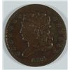 Image 1 : 1834 HALF CENT, XF/AU, NICE CHOCOLATE BROWN COLOR