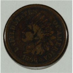 1866 INDIAN HEAD CENT, VF