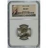 Image 1 : 1951-D WASHINGTON QUARTER, NGC  MS-66+