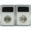 Image 2 : LOT OF ( 2 ) 1959 WASHINGTON QUARTERS, NGC MS-66