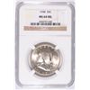 Image 1 : 1948 FRANKLIN HALF DOLLAR, NGC MS-64 FBL