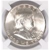 Image 2 : 1949-D FRANKLIN HALF DOLLAR, NGC  MS-64 FBL   RARE!!