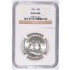 Image 1 : 1951 FRANKLIN HALF DOLLAR, NGC MS-64 FBL