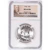 Image 1 : 1954 FRANKLIN HALF DOLLAR, NGC MS-64 FBL
