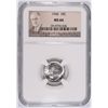 Image 1 : 1960 ROOSEVELT DIME, NGC MS-66