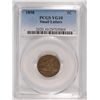 Image 1 : 1858 SL FLYING EAGLE CENT PCGS VG-10