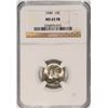 Image 1 : 1940 MERCURY DIME NGC MS-65 FB