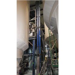 Universal leg approx. 30 ft from bin 2 & 3 crossauger to rotomixer