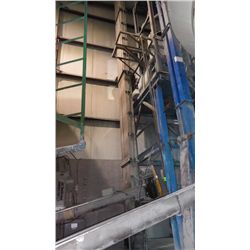 Stainless steel leg through roof