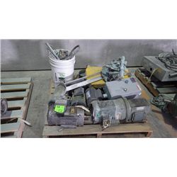 Pallet of motors, pumps