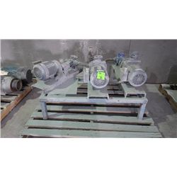 Pallet of motors, pumps