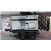 Image 1 : John Deere model DCA-70SSJU MQ Power whisper watt 3 phase 70 KVA / 40 KW single phase genset on tand