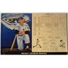 Image 1 : MICKEY MANTLE SIGNED (LIFE TIME STAT SHEET ON A BOARD) VERY NICE PRESENTATION (N