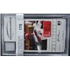 Image 2 : 2004 JUST FEATURED (ALBERT PUJOLS) ROOKIE CARD (W/PIECE OF GAME USED JERSEY)