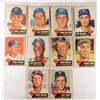 Image 1 : 1953 TOPPS BASEBALL DODGERS TEAM LOT (10 DIFFERENT) MOSTLY NICE EX-VGEX+, 2-VG's