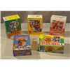 Image 1 : 5- BASEBALL WAX BOXES; 1988, '89, '90 DONRUSS, 1990 TOPPS & 1989 BOWMAN