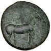 Image 2 : ACUÑACIONES HISPANOCARTAGINESAS. Calco. AE 11,2 g. I-526. VILL-70/52. Pátina oscura con tonos verdes