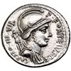 Image 1 : FONTEIA. Denario. Roma (55 a.C.). R/ Jinete a der. FFC-723. SB-17. Rev. algo descentrado. EBC-.