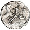 Image 2 : PLAUTIA. Denario. Roma (47 a.C.). R/ La Aurora de frente en cuádriga; PLANCVS. FFC-1003. SB-15. MBC+