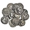 Image 1 : 3 denarios de República Romana y 11 de Imperio. Total 14 monedas. MBC-/MBC.