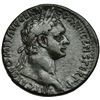 Image 1 : DOMICIANO. Sestercio. Roma (95-96). R/ Júpiter sentado a izq. con pequeña Victoria y cetro; IOVI VIC