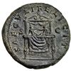 Image 2 : FAUSTINA HIJA, esposa de Marco Aurelio. Sestercio. Roma. R/ Trono con los niños Cómodo y Antonino. R