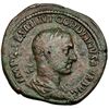 Image 1 : GORDIANO I AFRICANO. Sestercio. Roma (238). A/ Busto laureado, drapeado y con  coraza a der.; IMP. C