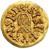 Image 1 : SISEBUTO. Tremissis. Ispali. A/ +.SISEBVTVSRE·. R/ +ISPALIPIVS. CNV-219.23. MBC+.
