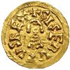 Image 1 : SISEBUTO. Tremissis. Toleto. A/ +SISEBVTVSRE+. R/ +TOLETOPIVS. CNV-229.4. MBC+. Escasa.
