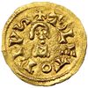Image 2 : SISEBUTO. Tremissis. Toleto. A/ +SISEBVTVSRE+. R/ +TOLETOPIVS. CNV-229.4. MBC+. Escasa.