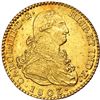 Image 1 : 2 escudos. 1803. Madrid. FA. VI-1054. Rayitas de ajuste. B.O. EBC+.