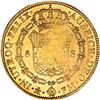 Image 2 : 8 escudos. 1790. México. FM. Ordinal IIII. VI-1326. Acuñación floja. Pequeñas marcas. R.B.O. MBC+. M
