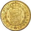 Image 2 : 8 escudos. 1801. Popayán. JF. VI-1381. Hojitas en el anv. R.B.O. MBC+.
