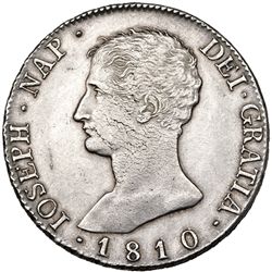 20 reales. 1810. Madrid. AI. R/ Águila grande. VI-31. Plata agria. MBC+.