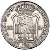Image 2 : 20 reales. 1810. Madrid. AI. R/ Águila grande. VI-31. Plata agria. MBC+.