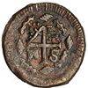 Image 2 : 1/4. de real. 1820. Santa Marta. VI-94. MBC+.