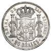 Image 2 : 20 reales. 1851. Madrid. VI-508. EBC-.