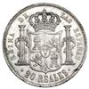 Image 2 : 20 reales. 1851. Madrid. VI-508. EBC-.