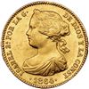 Image 1 : 100 reales. 1864. Madrid. VI-651. EBC/EBC+.