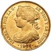 Image 1 : 10 escudos. 1865. Madrid. VI-665. EBC-.