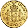 Image 2 : 4 pesos. 1864. Manila. VI-689. Rayita en rev. MBC/ EBC-.