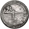 Image 2 : Medalla. 1925. Conmemora la inauguración del ferrocarril Santander-Mediterráneo (nunca llegó a concl
