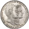 Image 2 : ESTADOS ALEMANES. Baviera. 2 taler. 1842. Boda del futuro Maximiliano II con María, princesa de Prus