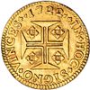 Image 2 : PORTUGAL. Quartiño. 1722. Juan V. Lisboa. GO-87.20. Ligeramente abrillantada. MBC.